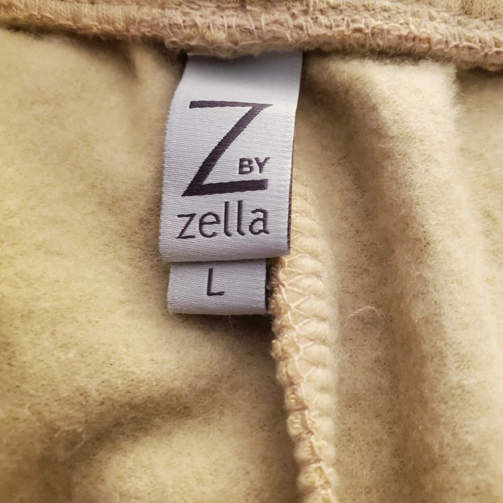 Zella L Cropped sweatpant Joggers mustard L NWT - Picture 5 of 6